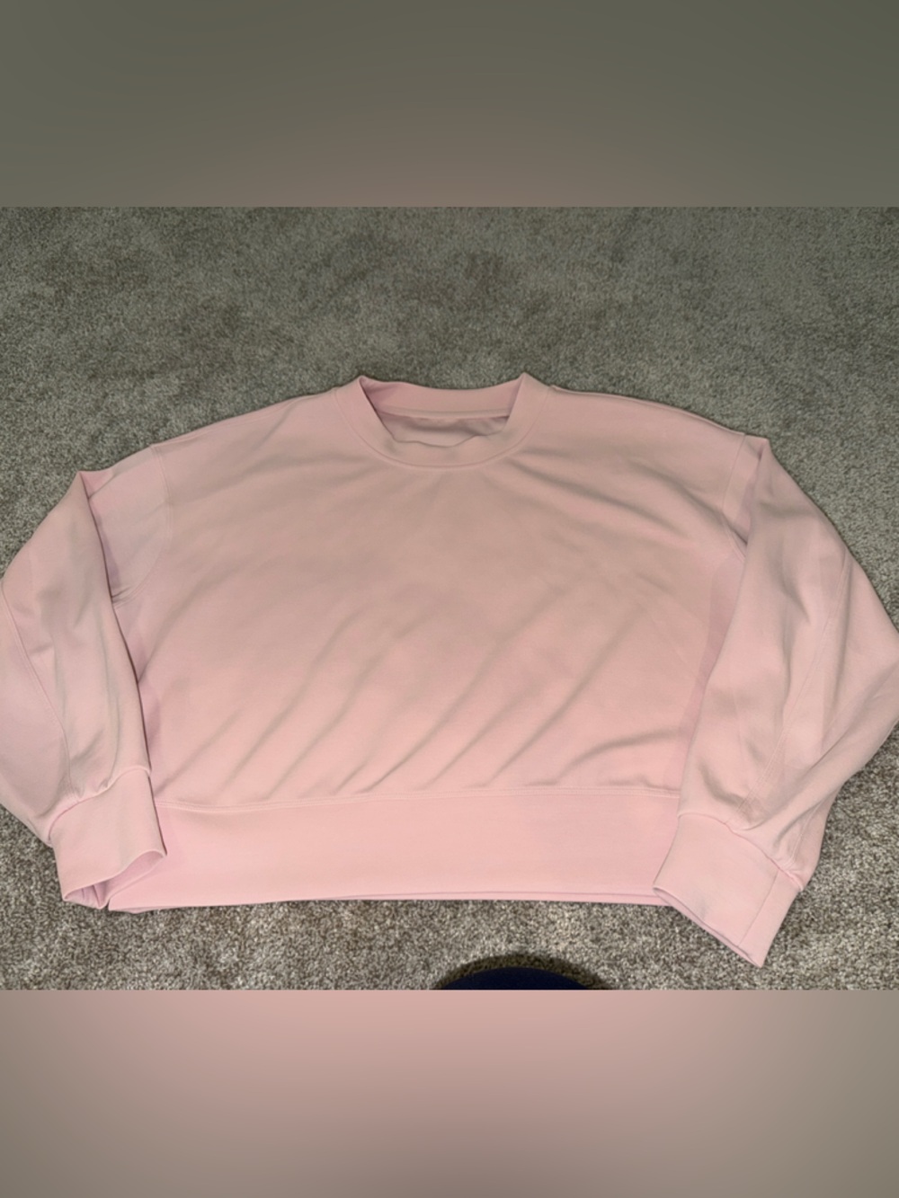 lululemon athletica Pink Crewneck Sweatshirt soft Stream